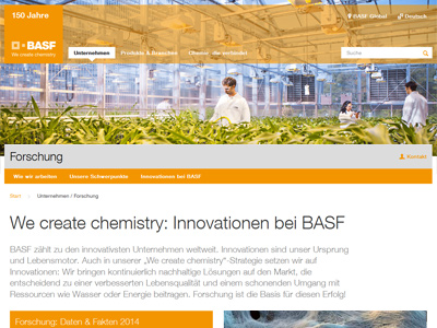 BASF Internet Forschung